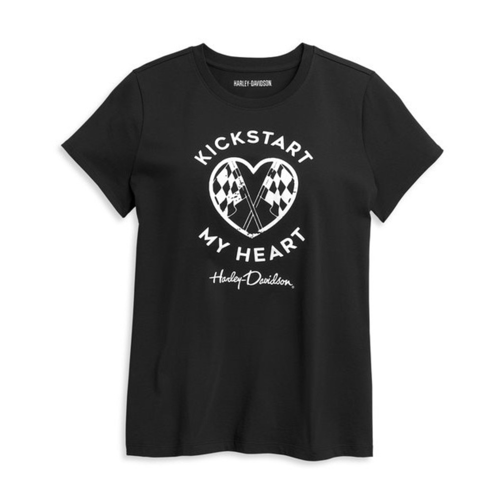 HARLEY DAVIDSON | Women's Kickstart My Heart Graphic Tee